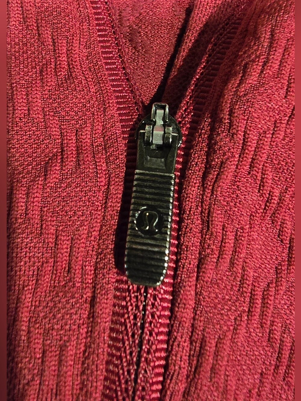 Lululemon Rest Less 1/2 Zip In Star Ruby - Picture 4 of 7